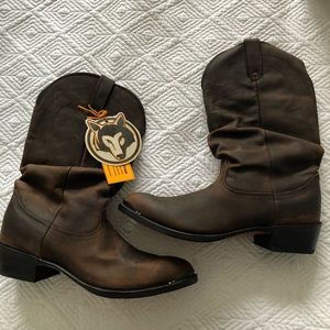 Authentic Road Wolf Men’s Cowboy Boots
